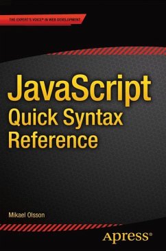 JavaScript Quick Syntax Reference - Olsson, Mikael