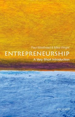 Entrepreneurship: A Very Short Introduction (eBook, PDF) - Westhead, Paul; Wright, Mike