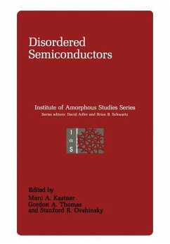 Disordered Semiconductors - Kastner, Marc A.;Ovshinsky, Stadford R.;Thomas, Gordon A.