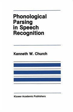 Phonological Parsing in Speech Recognition