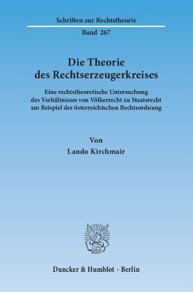 Die Theorie des Rechtserzeugerkreises. Die Theorie des Rechtserzeugerkreises.