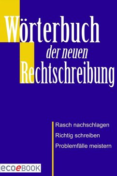 Wörterbuch der Rechtschreibung (eBook, ePUB) - Red. Serges Verlag