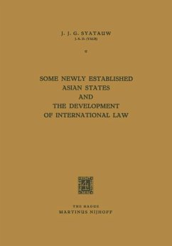 Some Newly Established Asian States and the Development of International Law - Syatauw, J. J. G.