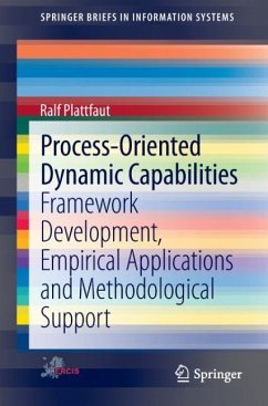 Process-Oriented Dynamic Capabilities - Plattfaut, Ralf