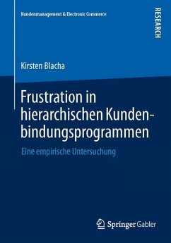 Frustration in hierarchischen Kundenbindungsprogrammen - Blacha, Kirsten