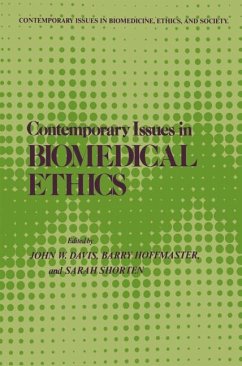 Contemporary Issues in Biomedical Ethics - Davis, John W.;Hoffmaster, Barry;Shorten, Sarah J.