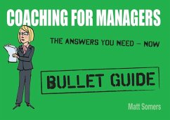 Coaching for Managers: Bullet Guide (eBook, ePUB) - Somers, Matt