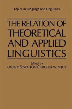 The Relation of Theoretical and Applied Linguistics