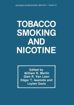 Tobacco Smoking and Nicotine - Martin, William R.;Van Loon, Glen R.;Iwamoto, Edgar T.