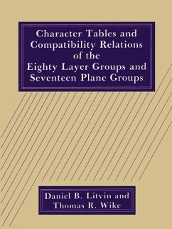 Character Tables and Compatibility Relations of the Eighty Layer Groups and Seventeen Plane Groups - Litvin, D. B.;Wike, T. R.