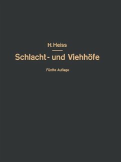 Bau, Einrichtung und Betrieb öffentlicher Schlacht- und Viehhöfe - Heiss, H.;Kammel, O.;Heiss, R.