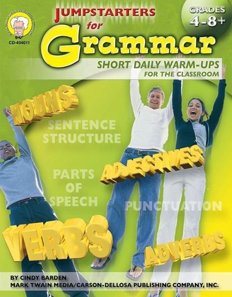 Jumpstarters for Grammar, Grades 4 - 8 (eBook, PDF)