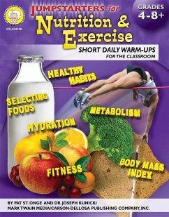 Cover Jumpstarters for Nutrition and Exercise, Grades 4 - 8 (eBook, PDF)