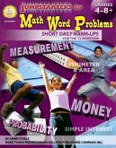 Jumpstarters for Math Word Problems, Grades 4 - 8 (eBook, PDF)