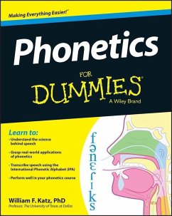 Phonetics For Dummies (eBook, PDF) - Katz, William F.