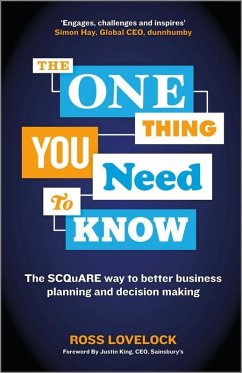 The One Thing You Need to Know (eBook, ePUB) - Lovelock, Ross