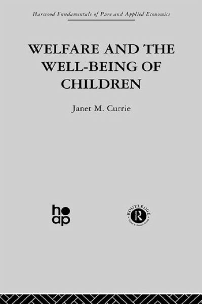 Welfare and the Well-Being of Children (eBook, PDF)