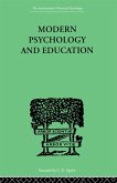 Modern Psychology And Education (eBook, ePUB)
