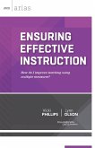 Ensuring Effective Instruction