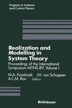 Realization and Modelling in System Theory - Ran, A. C.;Schuppen, Jan H. van;Kaashoek, Marinus A.