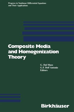 Composite Media and Homogenization Theory - Dell'Antonio, Gianfausto; Dal Maso, Gianni