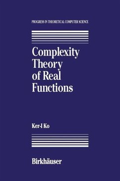 Complexity Theory of Real Functions - Ko, Ker-I