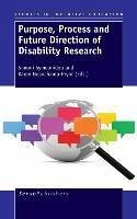Cover Purpose, Process and Future Direction of Disability Research