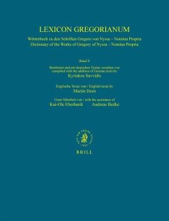 Lexicon Gregorianum, Volume 10 Band X - Nomina Propria