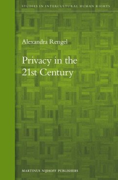 Privacy in the 21st Century - Rengel, Alexandra