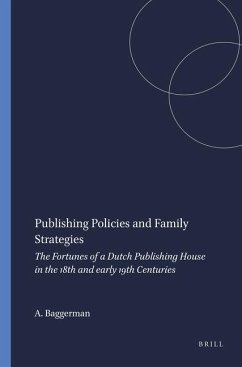 Publishing Policies and Family Strategies - Baggerman, Arianne
