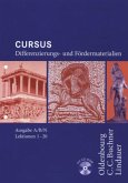 Differenzierungs- und Fördermaterialien, m. Beilage u. CD-ROM / Cursus, Ausgabe A