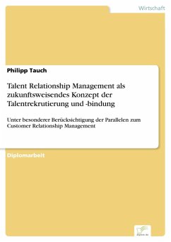 Talent Relationship Management als zukunftsweisendes Konzept der Talentrekrutierung und -bindung (eBook, PDF) - Tauch, Philipp