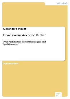 Fremdfondsvertrieb von Banken (eBook, PDF) - Schmidt, Alexander