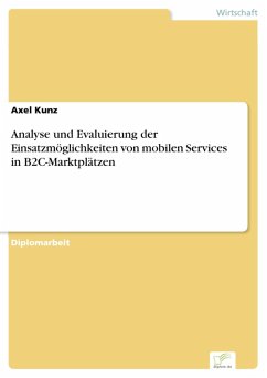 Analyse und Evaluierung der Einsatzmöglichkeiten von mobilen Services in B2C-Marktplätzen (eBook, PDF) - Kunz, Axel