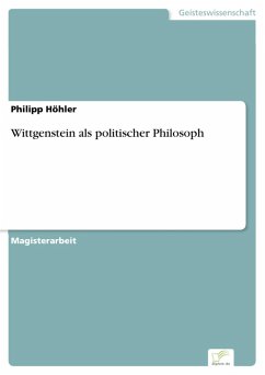 Wittgenstein als politischer Philosoph (eBook, PDF) - Höhler, Philipp