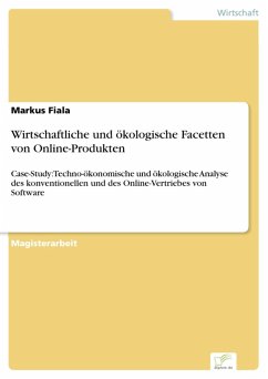 Wirtschaftliche und ökologische Facetten von Online-Produkten (eBook, PDF) - Fiala, Markus
