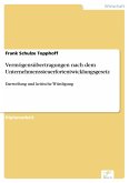 Vermögensübertragungen nach dem Unternehmenssteuerfortentwicklungsgesetz (eBook, PDF)