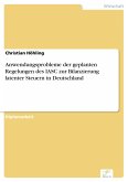 Anwendungsprobleme der geplanten Regelungen des IASC zur Bilanzierung latenter Steuern in Deutschland (eBook, PDF)