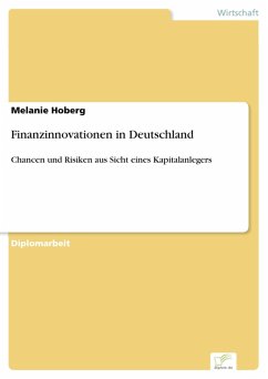 Finanzinnovationen in Deutschland (eBook, PDF) - Hoberg, Melanie