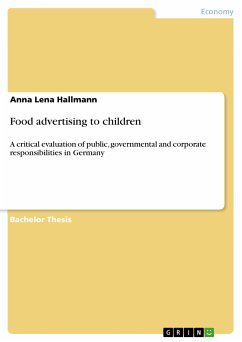 Food advertising to children (eBook, PDF) - Hallmann, Anna Lena