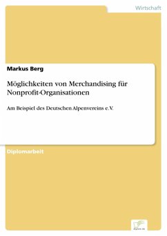 Möglichkeiten von Merchandising für Nonprofit-Organisationen (eBook, PDF) - Berg, Markus