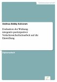 Evaluation der Wirkung integrativ-partizipativer Verkehrssicherheitsarbeit auf die Einstellung (eBook, PDF)