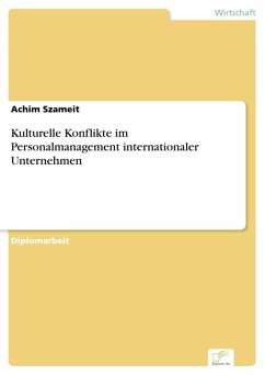 Kulturelle Konflikte im Personalmanagement internationaler Unternehmen (eBook, PDF) - Szameit, Achim