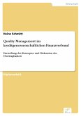 Quality Management im kreditgenossenschaftlichen Finanzverbund (eBook, PDF)
