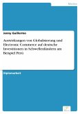 Auswirkungen von Globalisierung und Electronic Commerce auf deutsche Investitionen in Schwellenländern am Beispiel Perú (eBook, PDF)