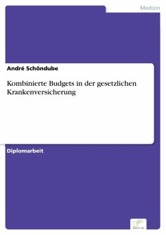 Kombinierte Budgets in der gesetzlichen Krankenversicherung (eBook, PDF) - Schöndube, André