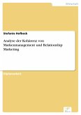 Analyse der Kohärenz von Markenmanagement und Relationship Marketing (eBook, PDF)