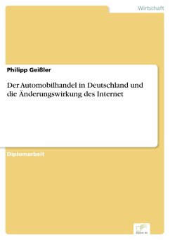 Der Automobilhandel in Deutschland und die Änderungswirkung des Internet (eBook, PDF) - Geißler, Philipp