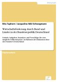 Wirtschaftsförderung durch Bund und Länder in der Bundesrepublik Deutschland (eBook, PDF)