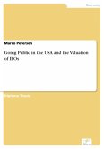 Going Public in the USA and the Valuation of IPOs (eBook, PDF)